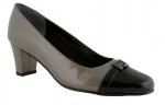 View: BRIA, PEWTER PATENT / BLACK PATENT