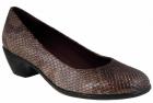 View: CRAFT, DARK TAUPE MULTI SNAKE PRINT LEATHER