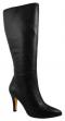 View: PORTLAND-W, BLACK SOFTY CALF WIDE SHAFT