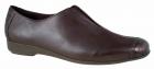 View: TIC TOC, BROWN LEATHER / CROC PATENT